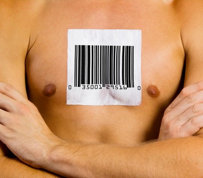 BarcodeMaleChest-istock